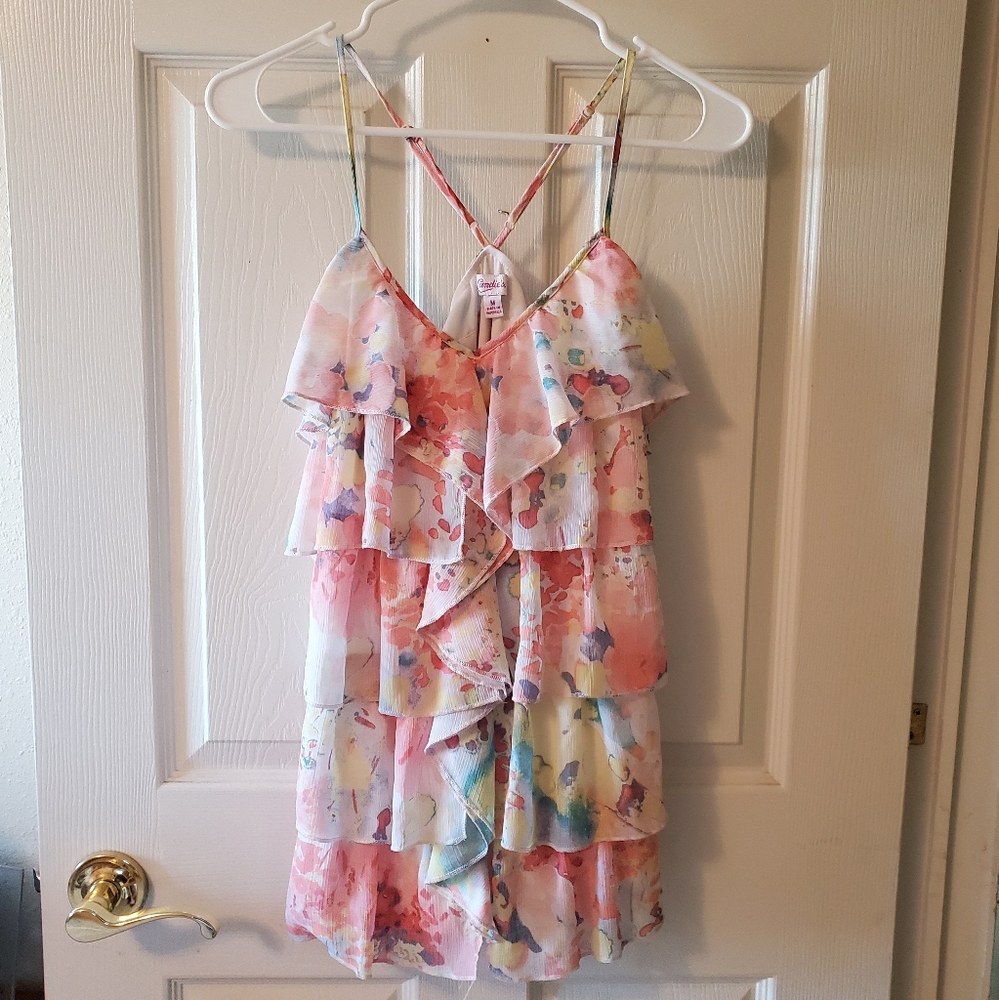 Candies Ruffled Tank Top